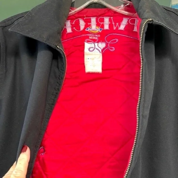 Custom mermaid biker jacket size medium